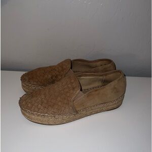 Sam Edelman Suede Tan Espadrilles size 7M